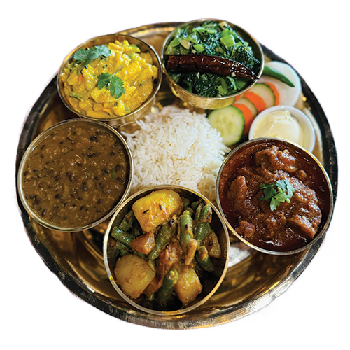 Goat Thali